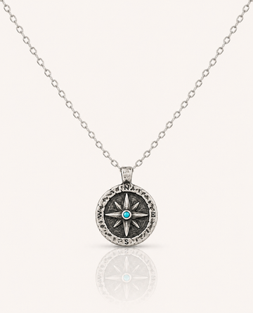 Turquoise Compass Chain