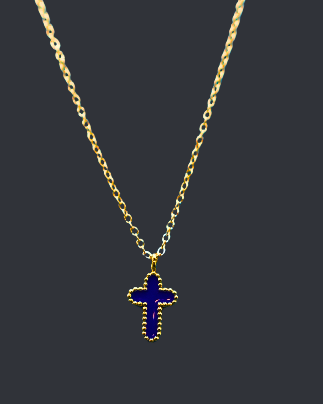 Dark Blue Cross (Women's)