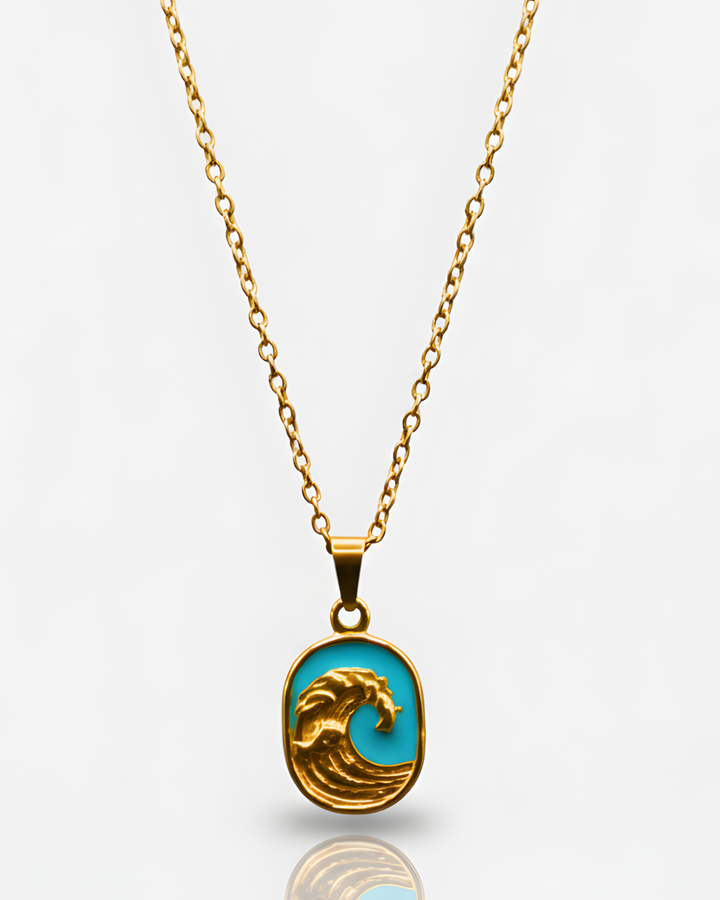 Turquoise Wave Chain