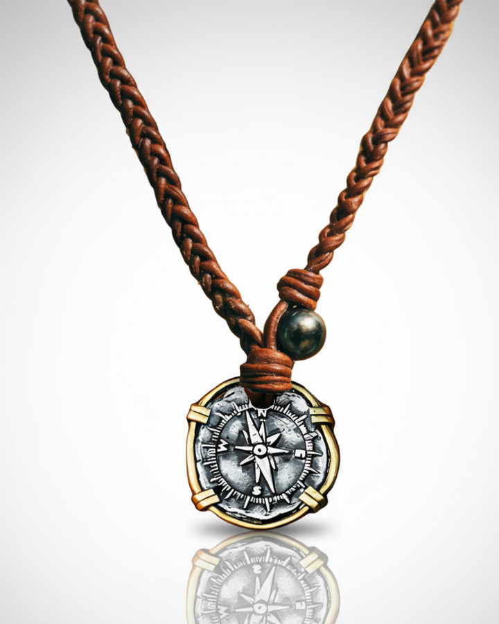 Compass Coin (Gold Bracket)