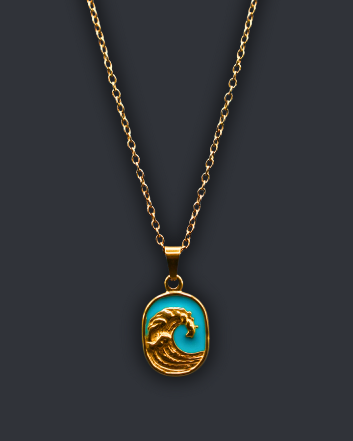 Turquoise Wave Chain
