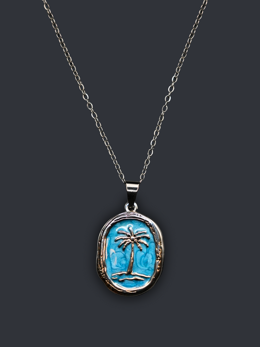 Turquoise Palm Chain