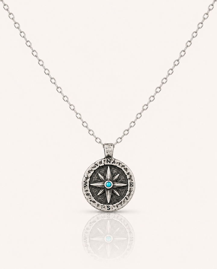 Turquoise Compass Chain