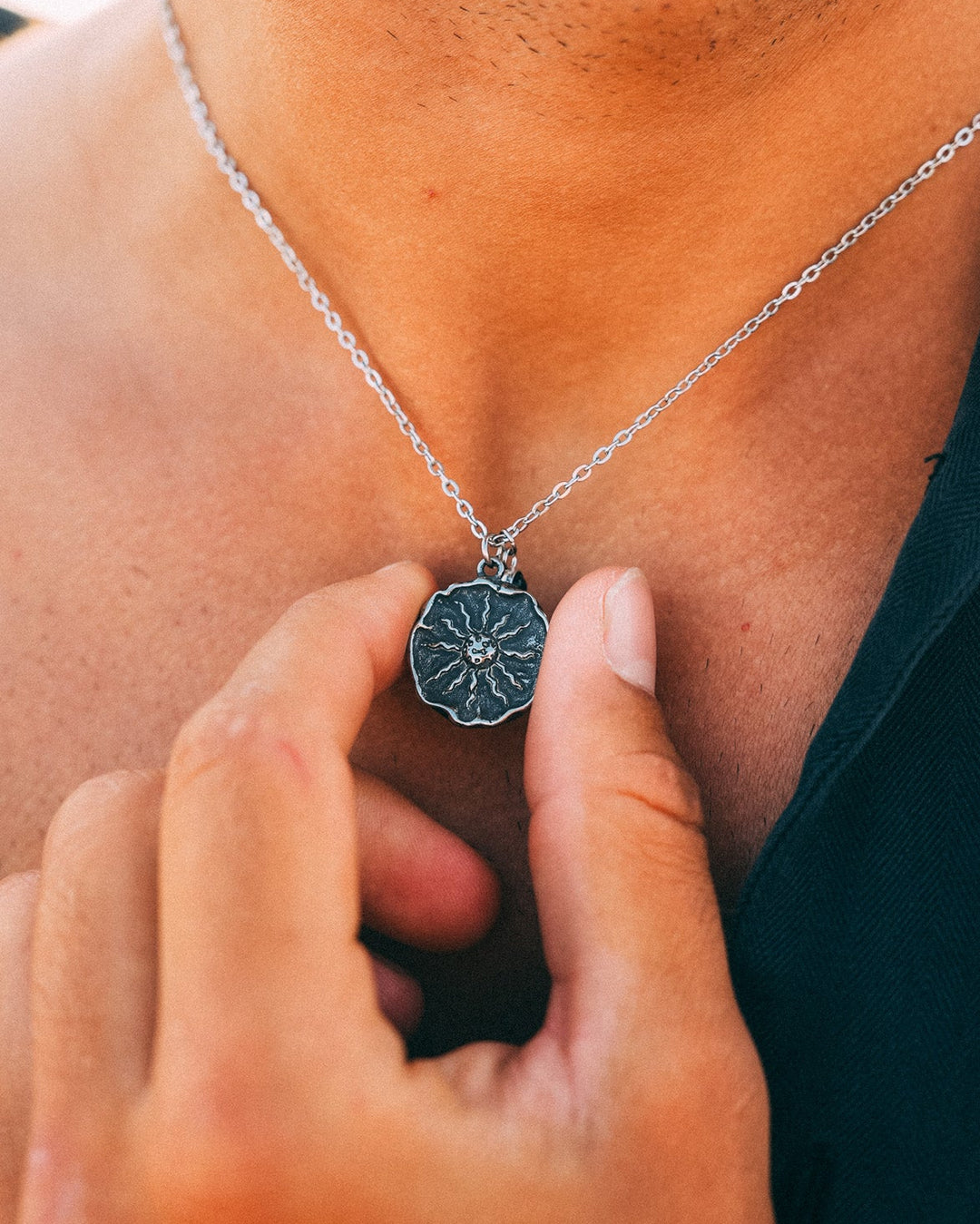 Sun Pendant Chain