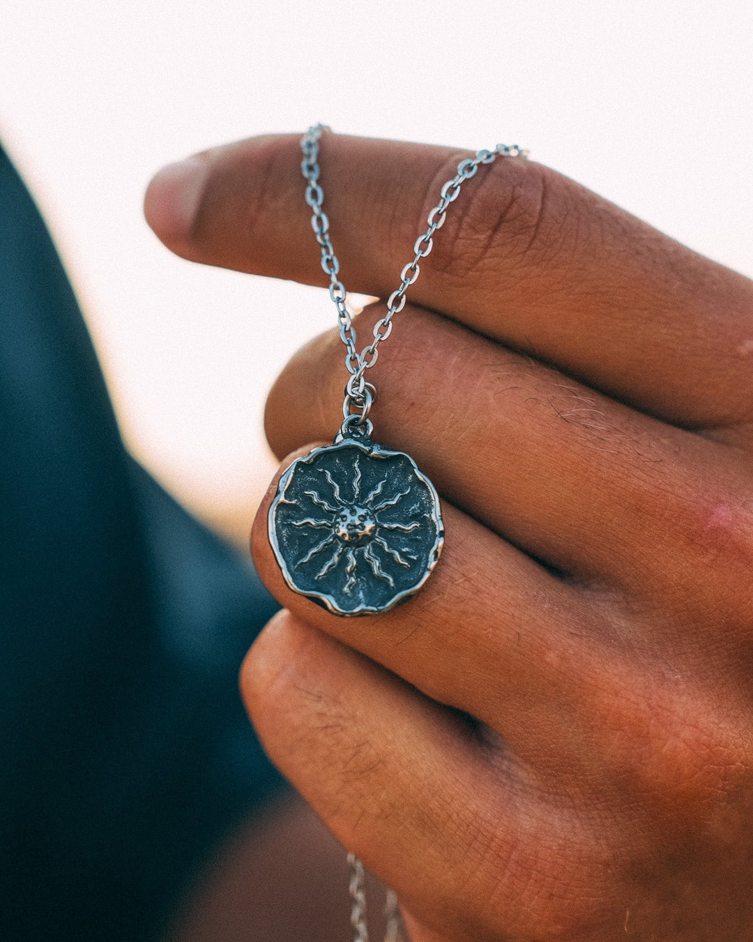 Sun Pendant Chain