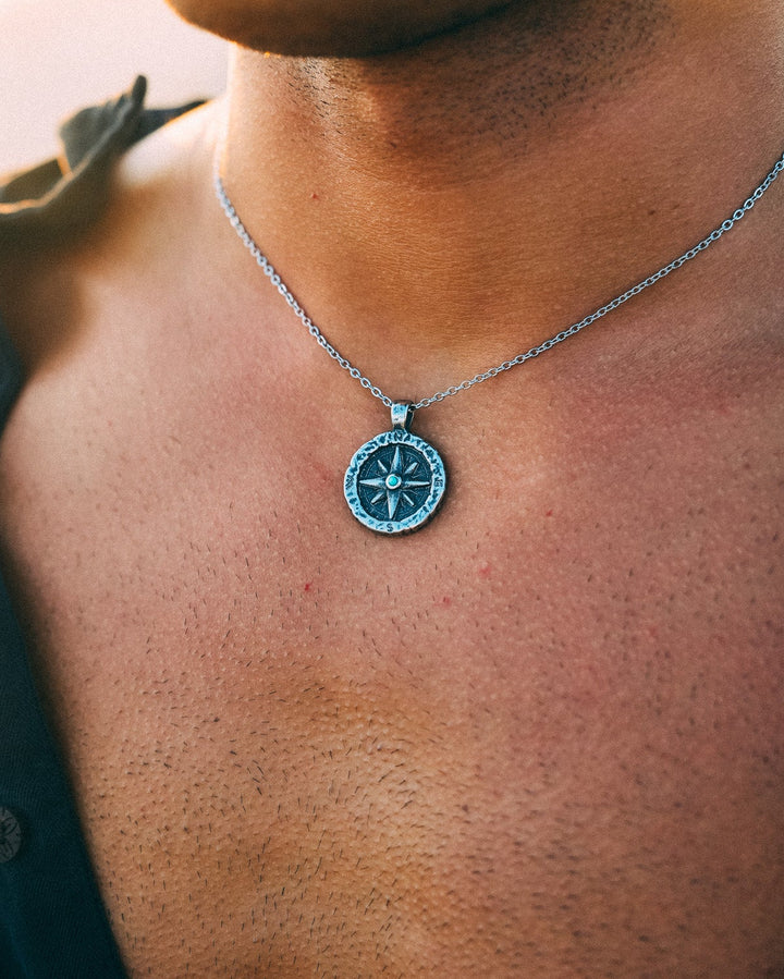 Turquoise Compass Chain