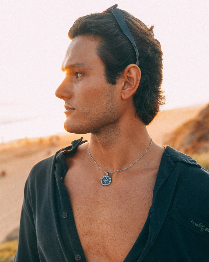 Turquoise Compass Chain