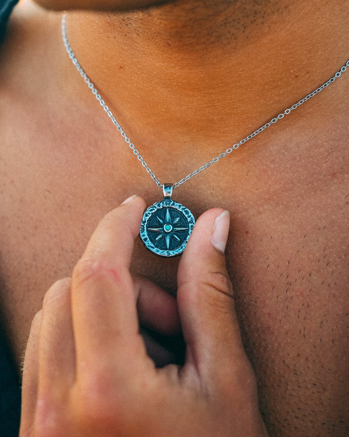 Turquoise Compass Chain