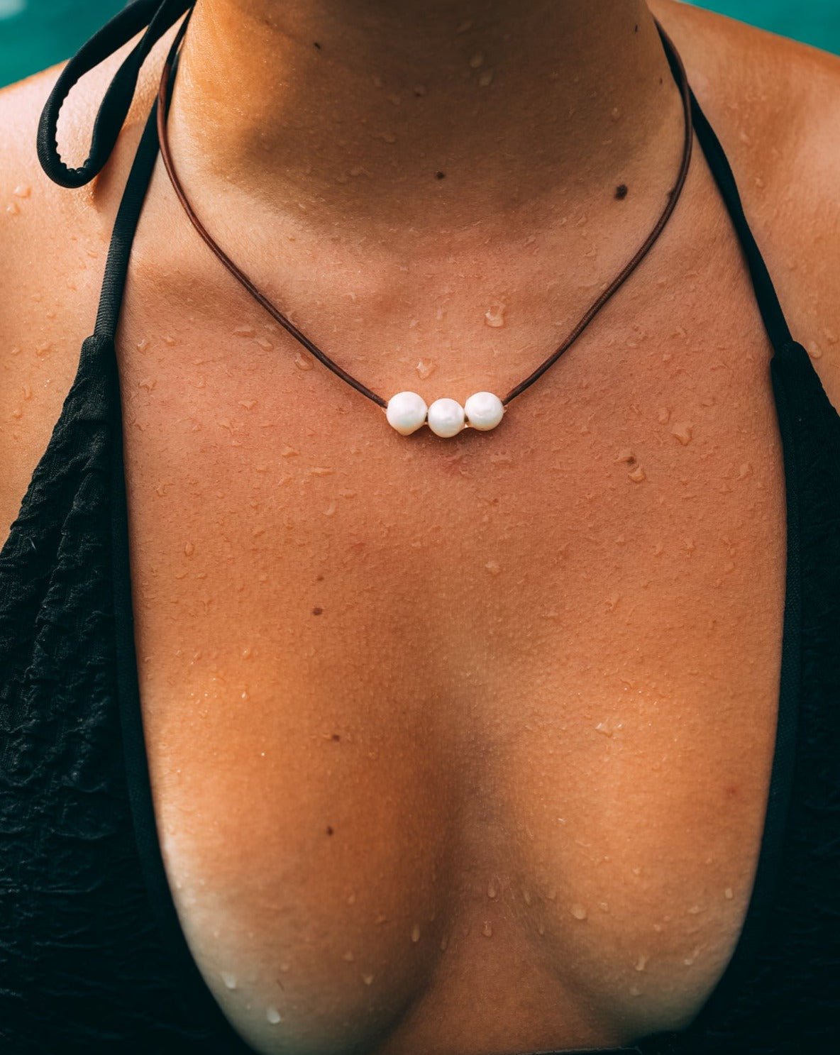 White Triple Pearl (unisex) - Royale Merchant