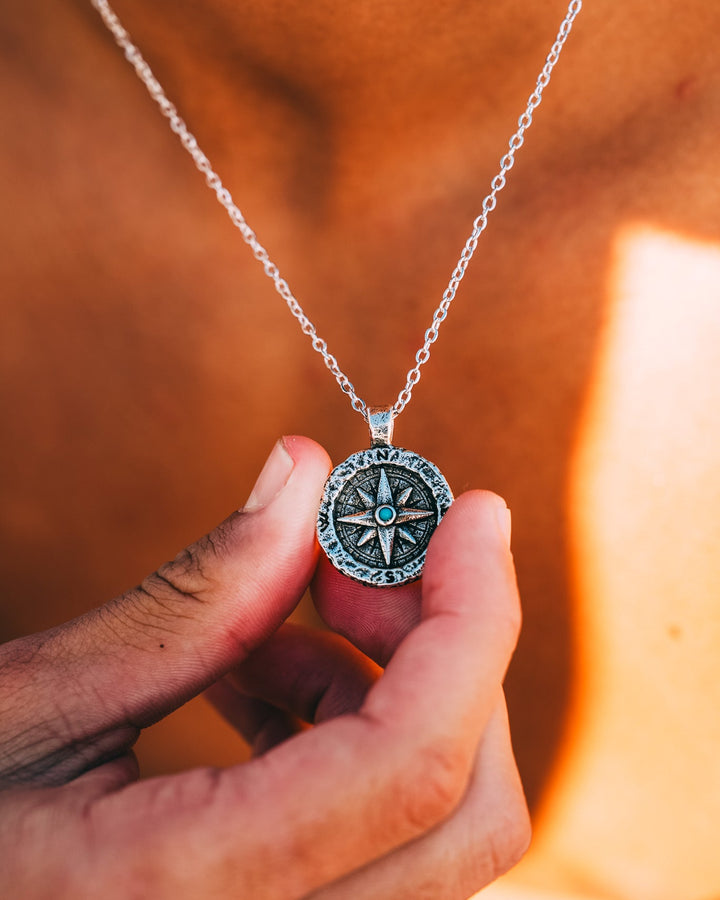 Turquoise Compass Chain