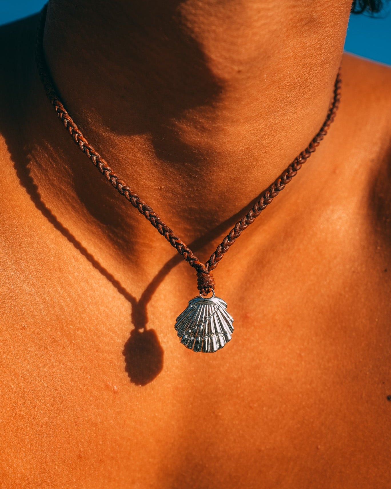 shell necklace マクラメネックレス Z shell - Royale Merchant – Royale Merchant