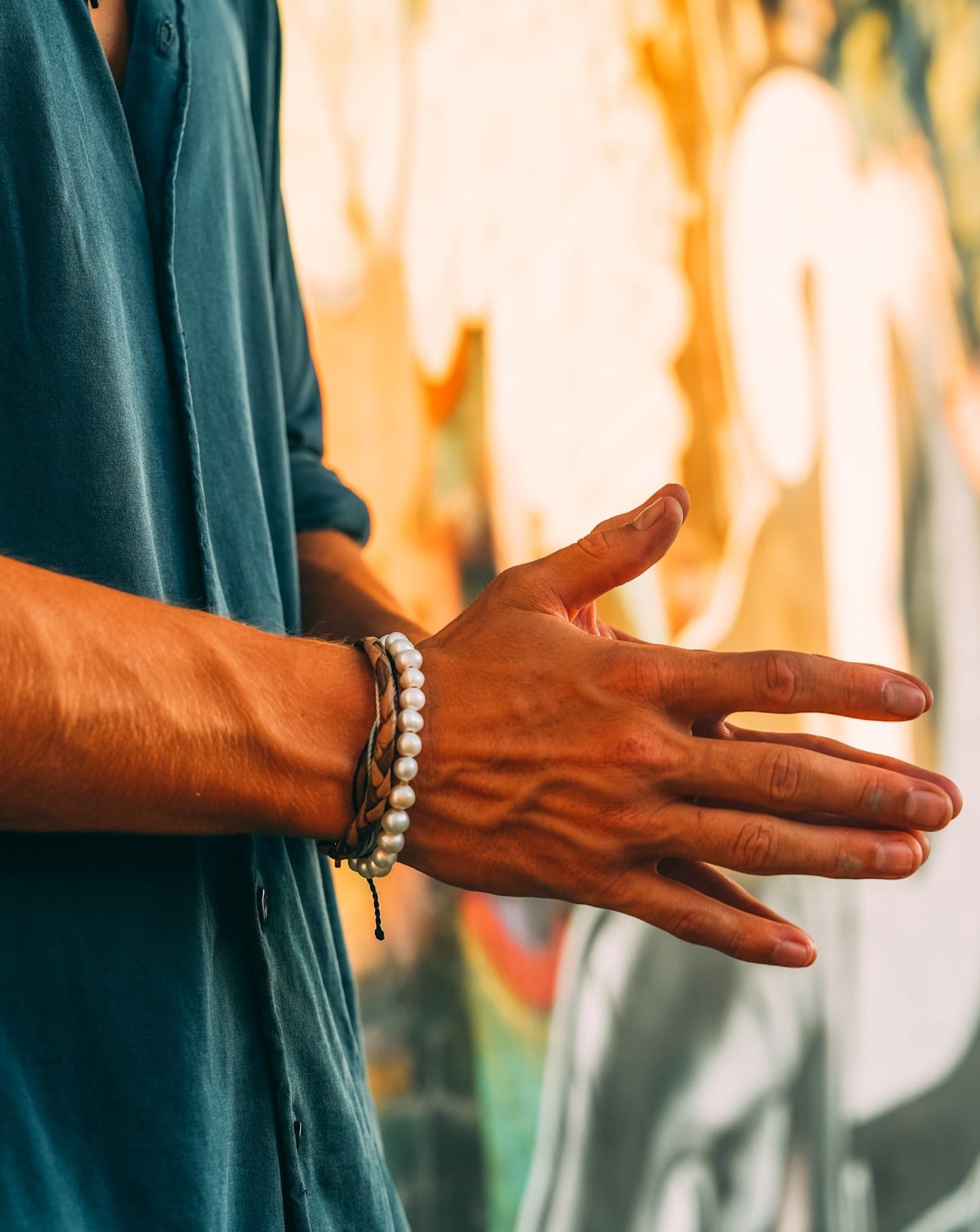 Gold White Pearl Bracelet - Royale Merchant