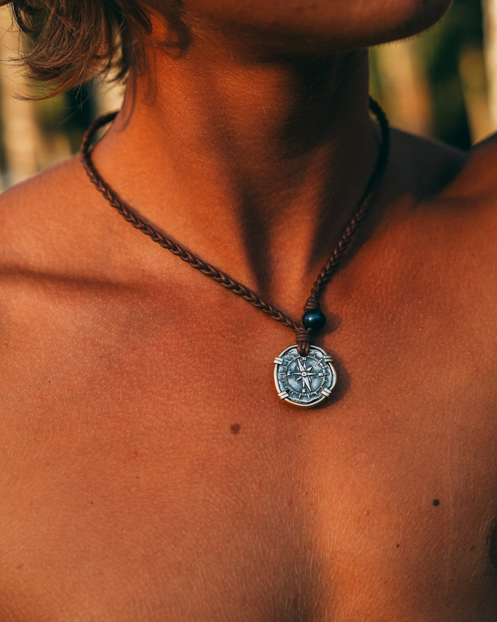 Compass Coin (Gold Bracket)