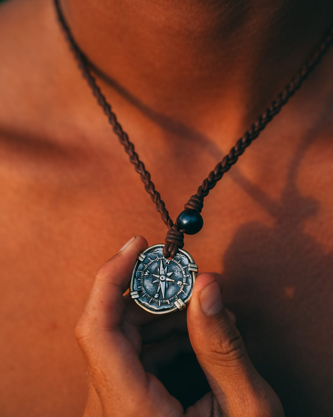 Compass Coin (Gold Bracket)
