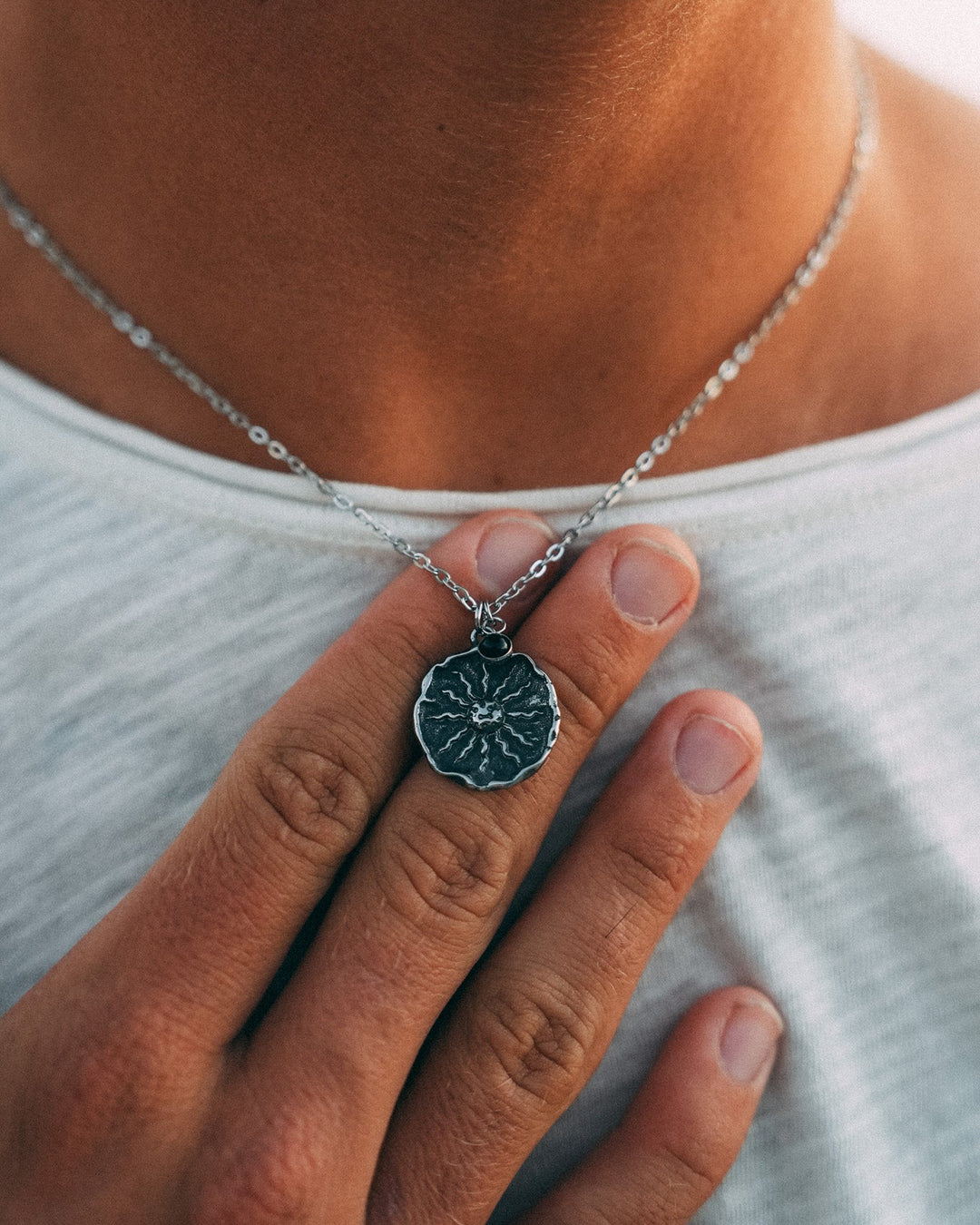 Sun Pendant Chain
