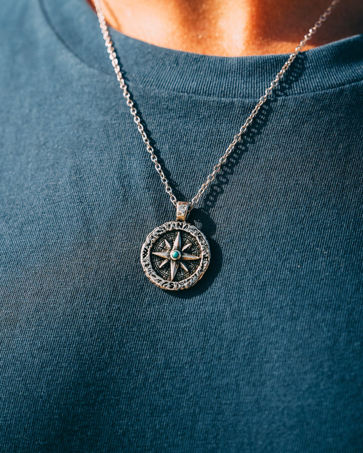 Turquoise Compass Chain