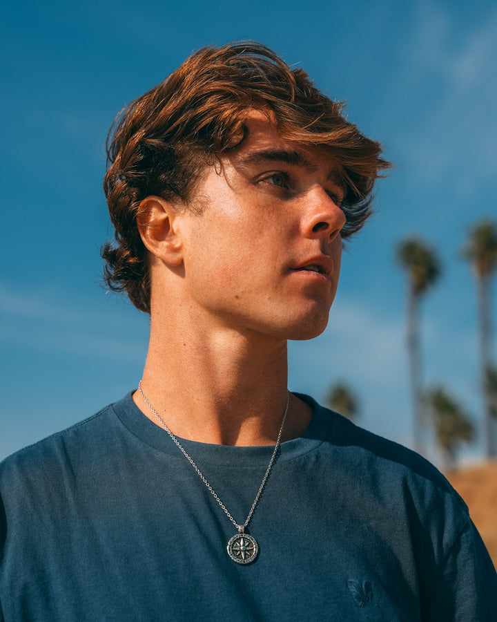 Turquoise Compass Chain