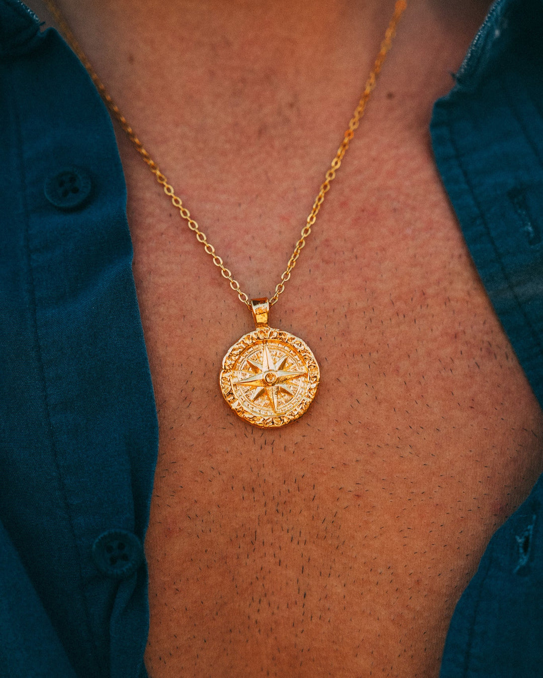 Compass Chain (Gold)