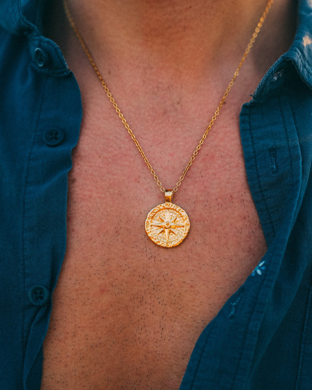Compass Chain (Gold)