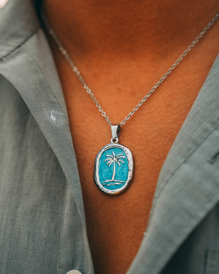 Turquoise Palm Chain