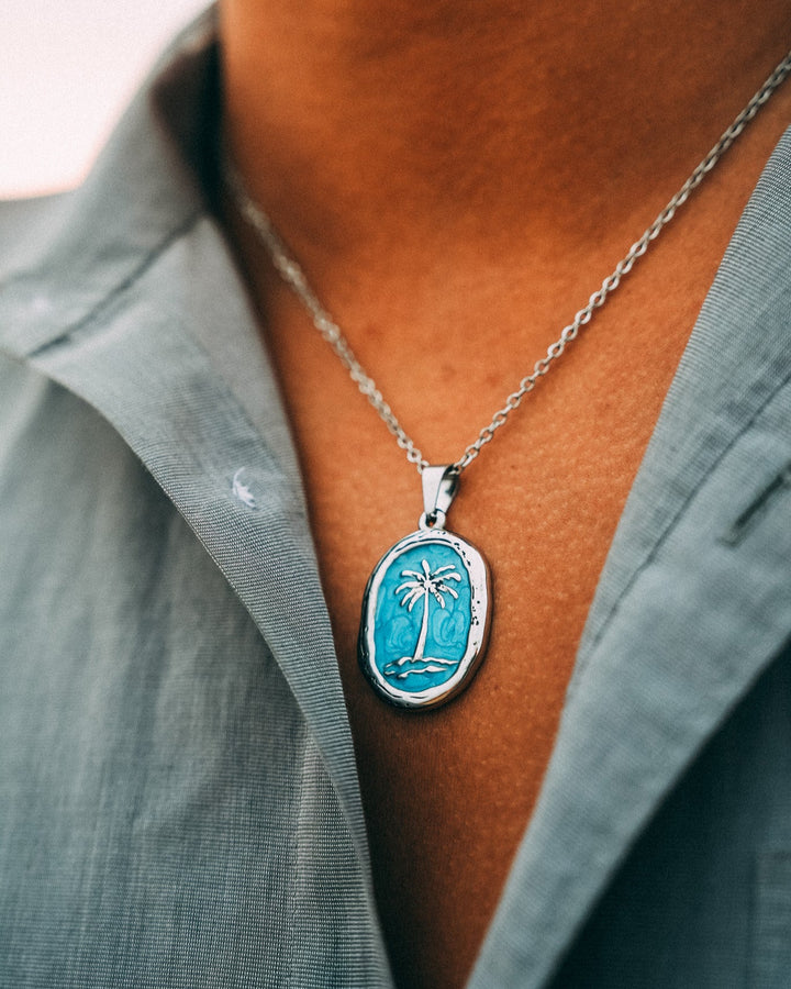Turquoise Palm Chain