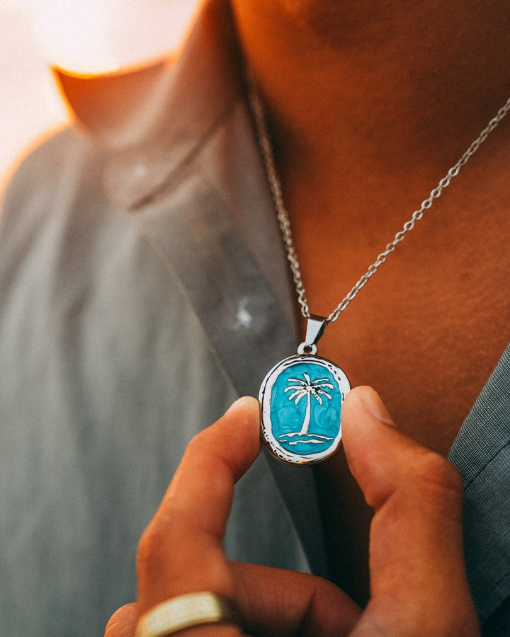 Turquoise Palm Chain