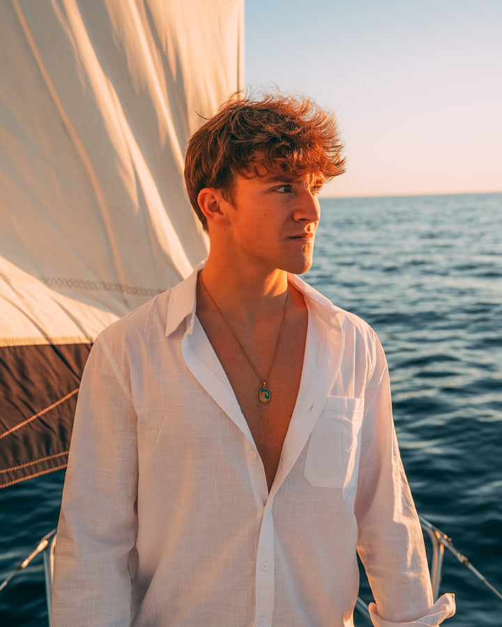 Turquoise Wave Chain