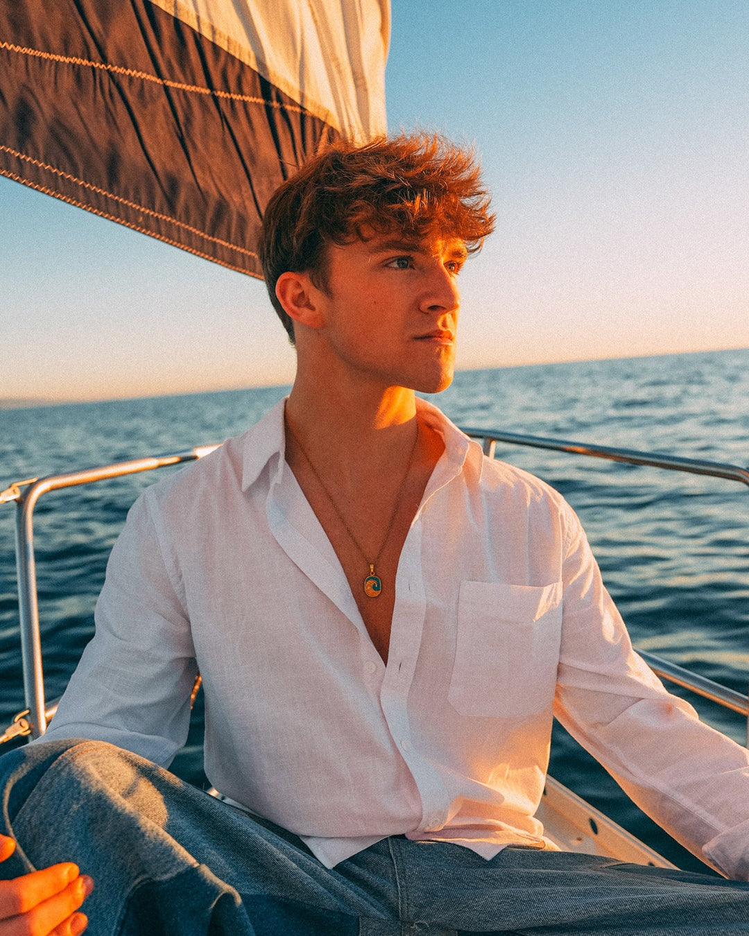 Turquoise Wave Chain