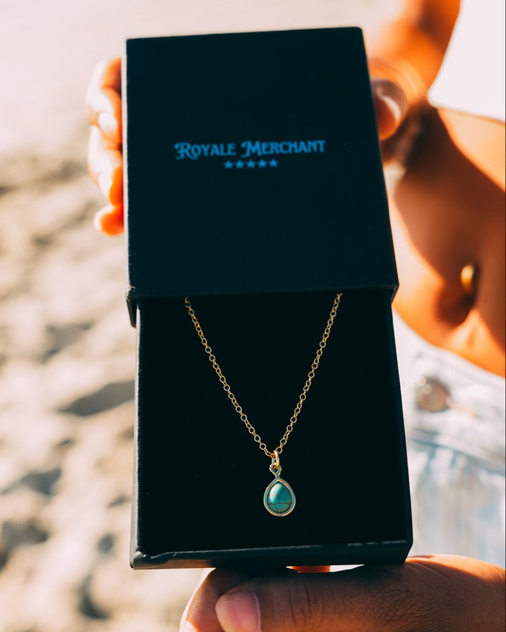 Turquoise Pendant Chain