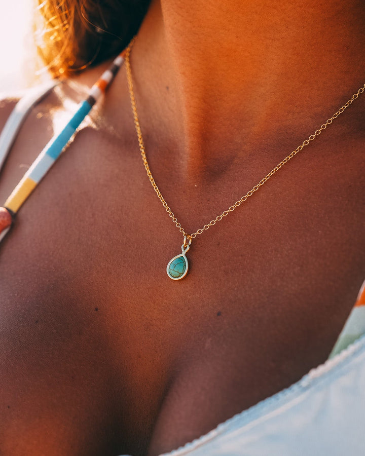 Turquoise Pendant Chain