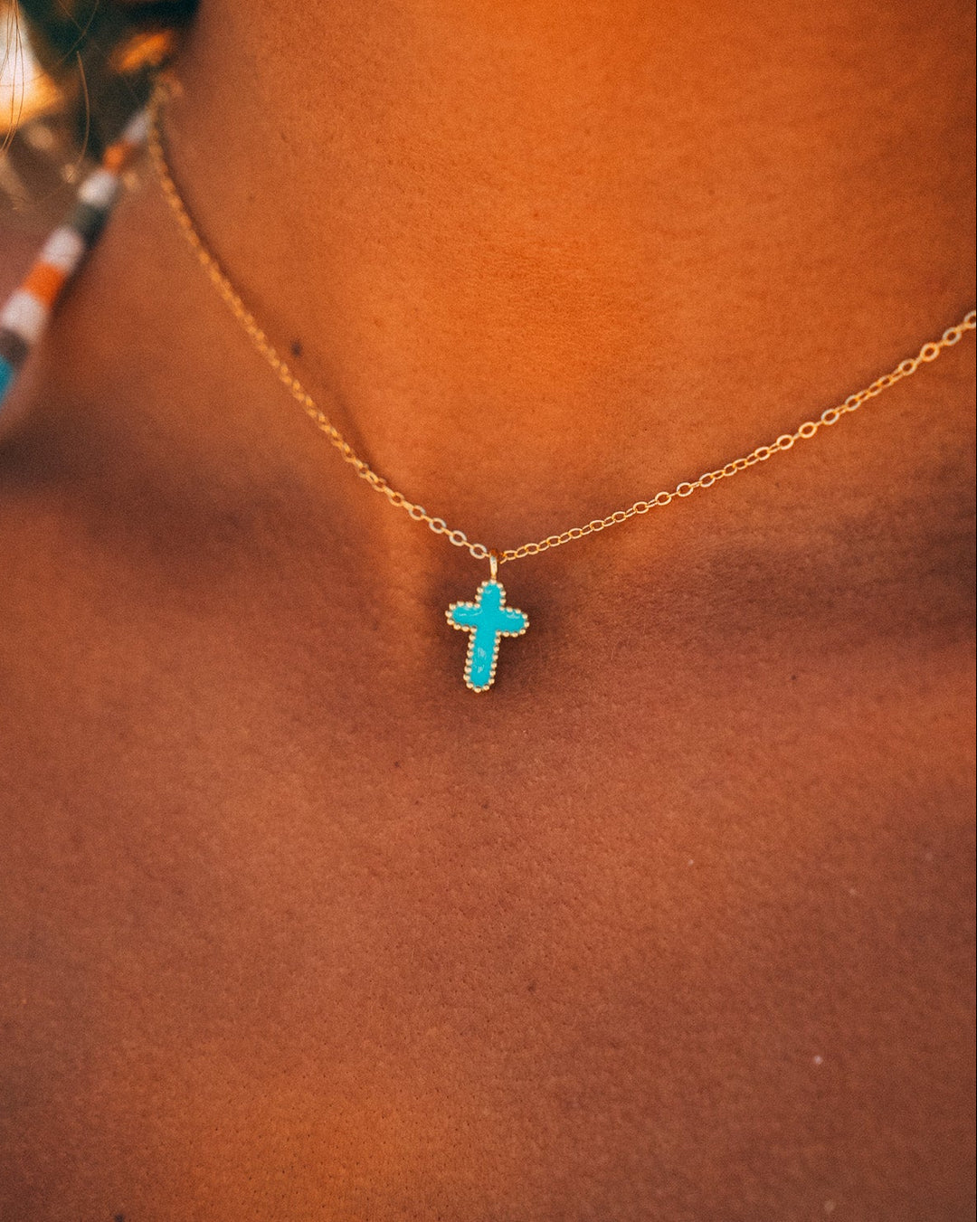 Turquoise Cross (Women's)