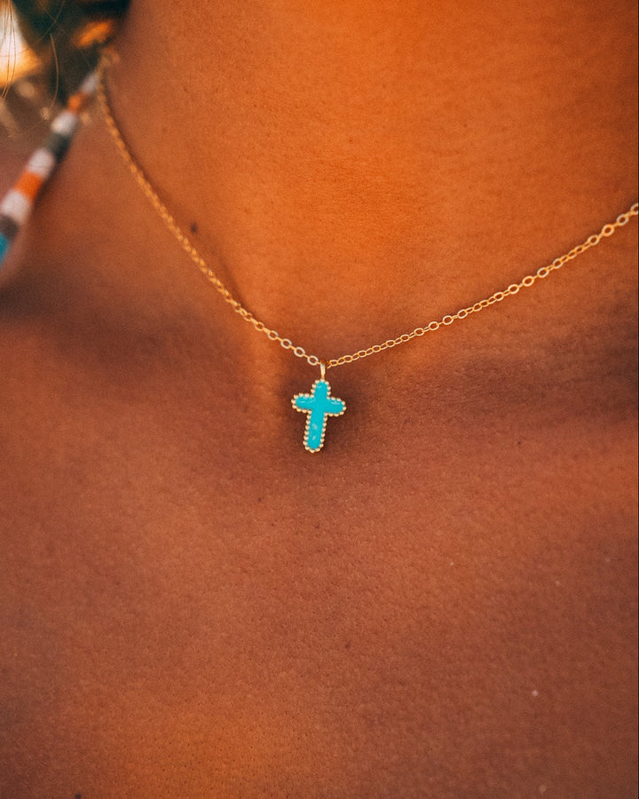 Turquoise Cross (Women's)