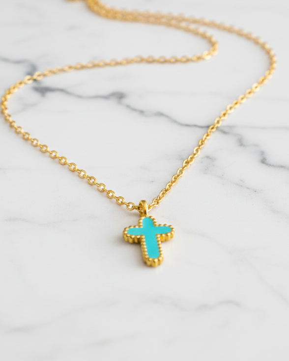 Turquoise Cross (Women's)