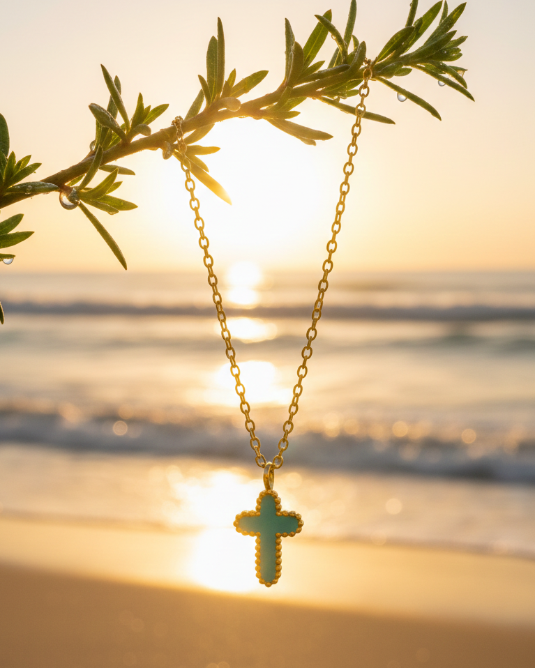Turquoise Cross (Women's)