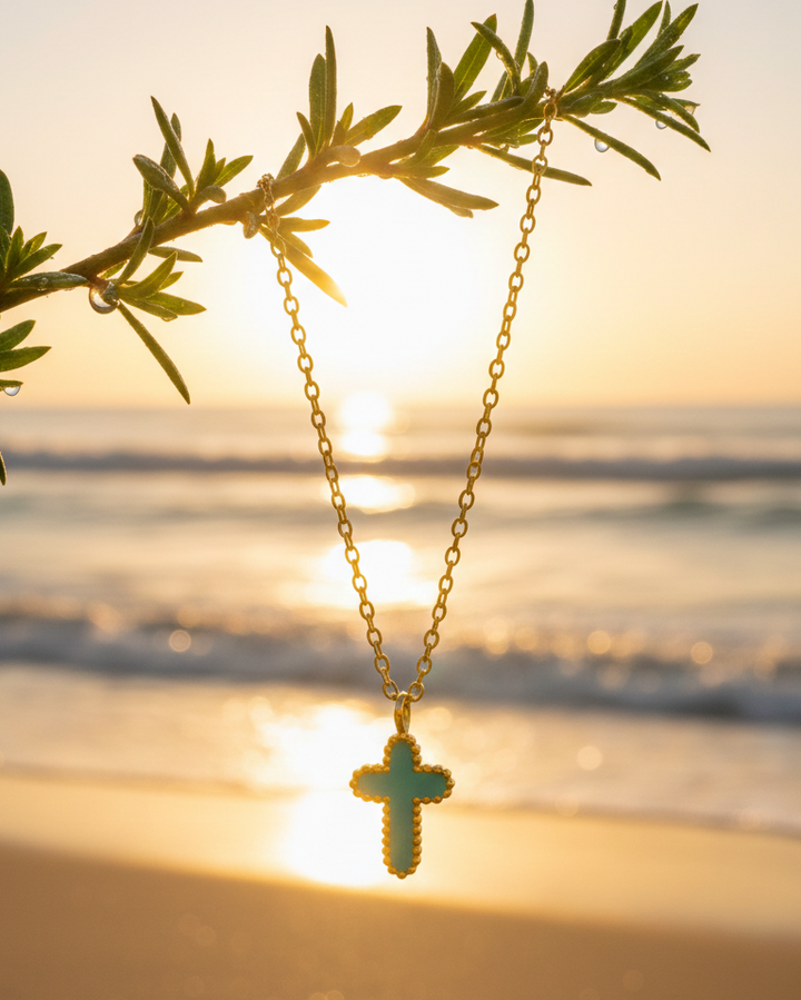 Turquoise Cross (Women's)