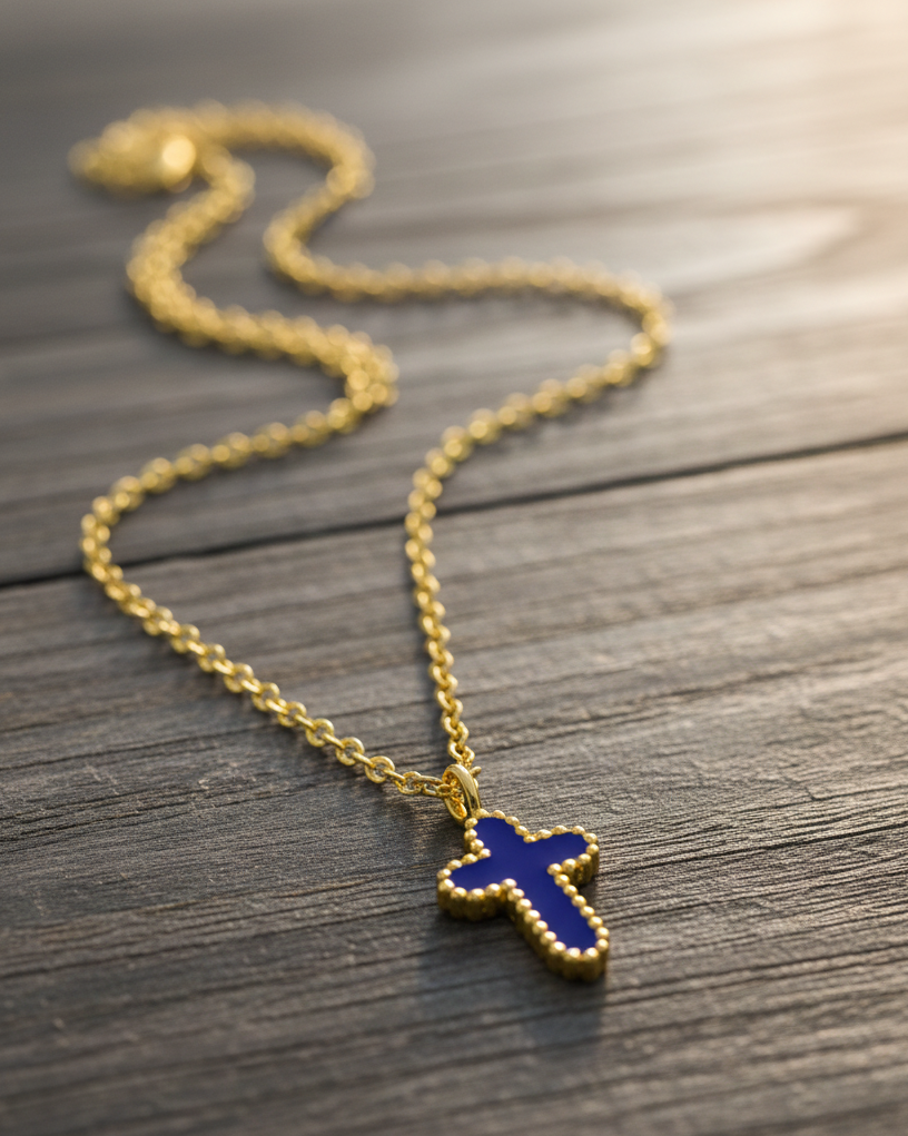 Dark Blue Cross (Women's)