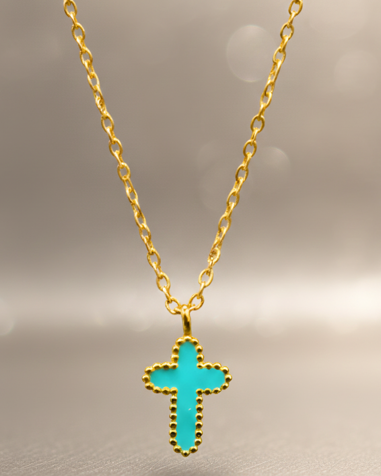 Turquoise Cross (Women's)
