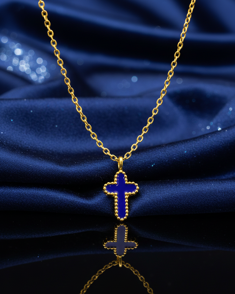 Dark Blue Cross (Women's)
