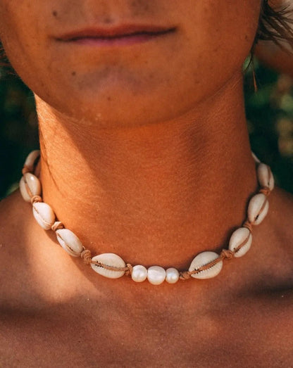 Meribella Shell Necklace (unisex) Royale Merchant