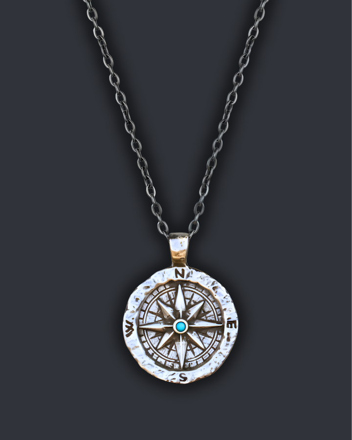 Turquoise Compass Chain