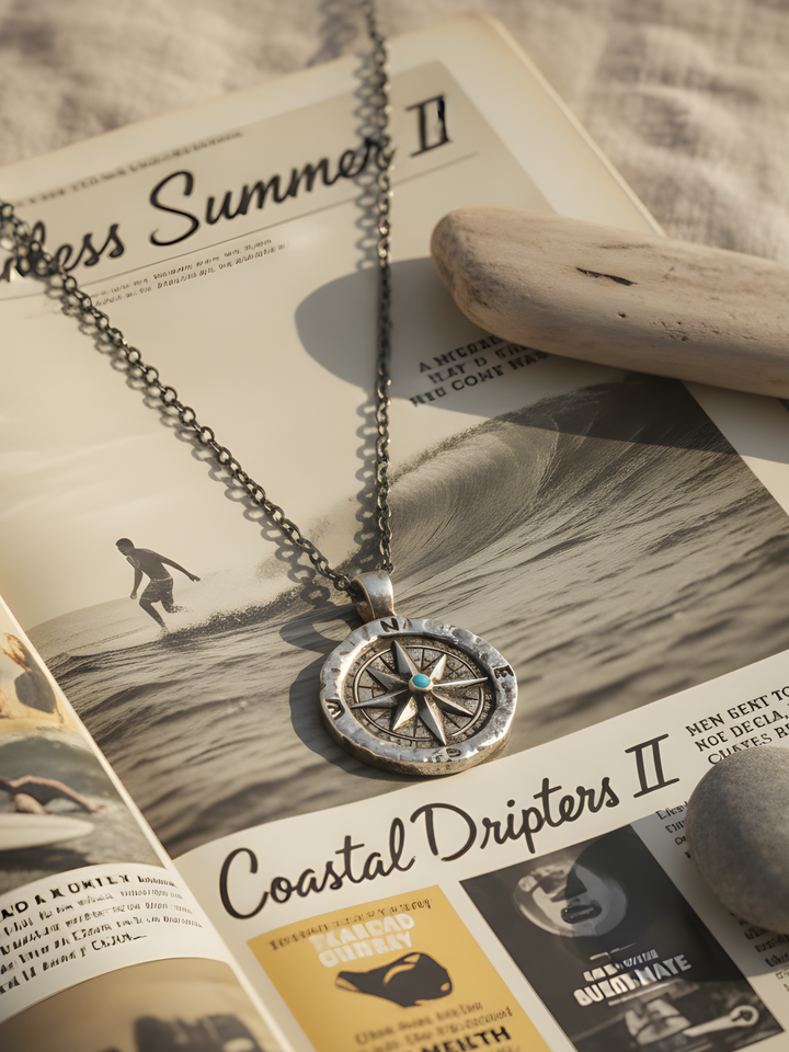 Turquoise Compass Chain
