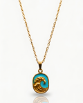 Turquoise Wave Chain